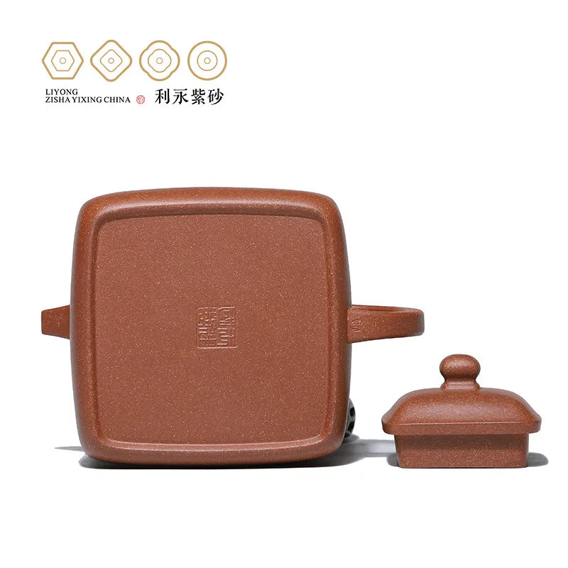Centennial Liyong Yixing Famous Pure Handmade Purple Clay Pot Raw Ore Descending Slope Mud Supreme Calm Pot Kung Fu Tea Set Teap