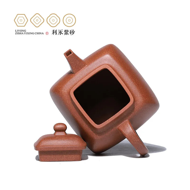 Centennial Liyong Yixing Famous Pure Handmade Purple Clay Pot Raw Ore Descending Slope Mud Supreme Calm Pot Kung Fu Tea Set Teap