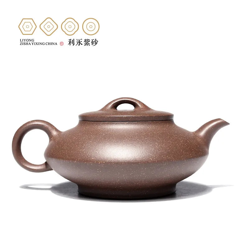 Centennial Liyong Yixing Famous Qian Wenying Pure Handmade Purple Clay Pot Raw Ore Green Plaster Hehuanhu Kung Fu Tea Set Teapot