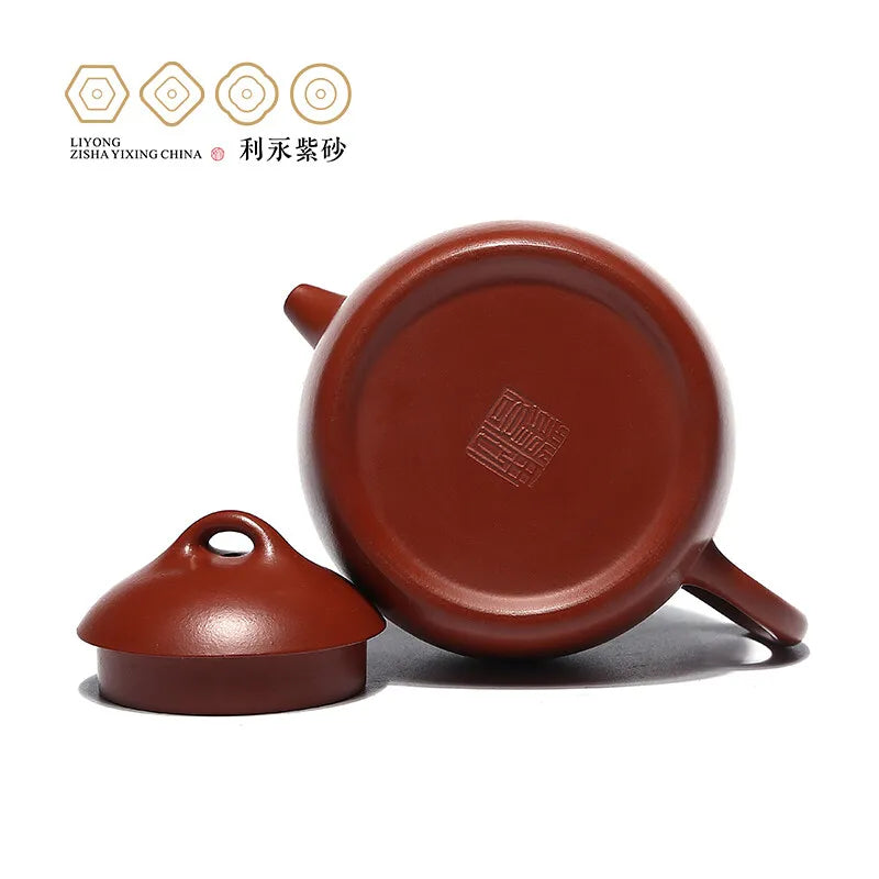 Centennial Liyong Yixing Famous Zhou Fajun Pure Handmade Purple Clay Pot Original Yixing Clay Qin Quan Pot Kung Fu Tea Set Teapo