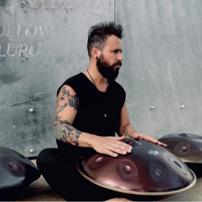 MMOOKA Chakra Sound Healing Tongue Drum Children's Relaxation Musical Instrument Professional Percussion Instruments Tongue Drums