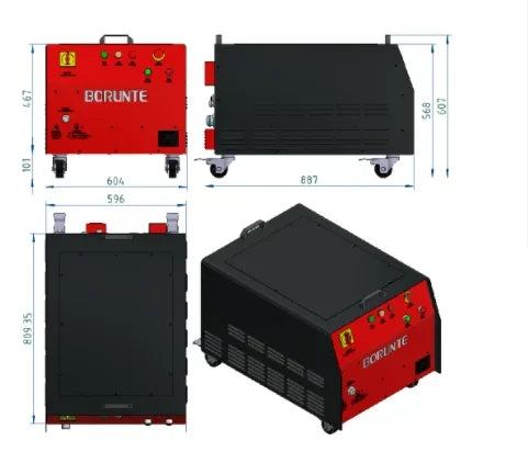 Cheap Price 6 axis Industrial Handing Mig Automatic Welding Robot for Station