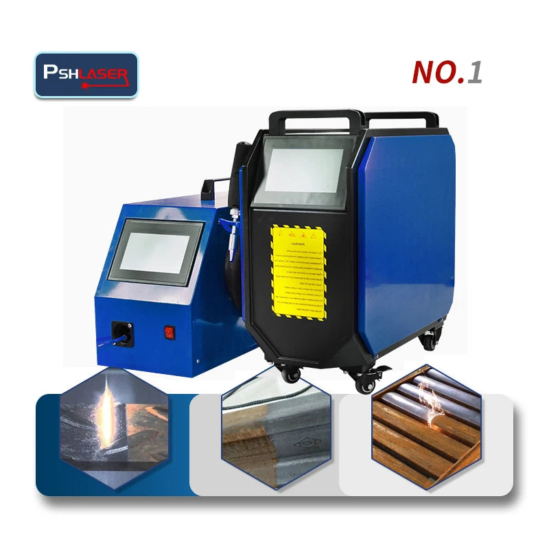 Cheapest portable fiber laser welding machine air cooled handheld laser welding equipment for metal welding 3 in 1 1500w