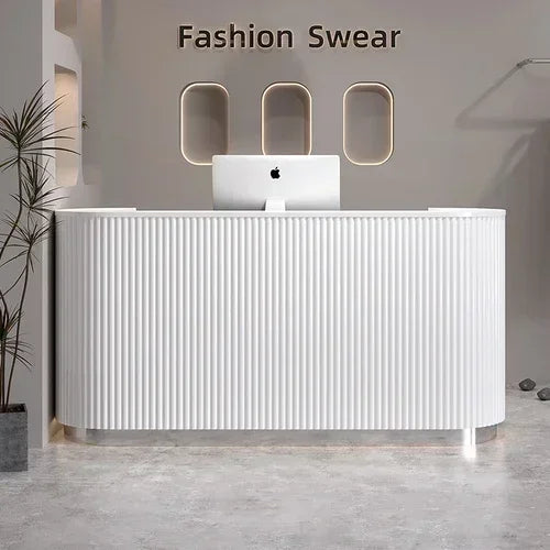 Checkout Shop Reception Office Standing cassiere tavolo Cash Business Counter Store Light Luxury Schreibtisch Furniture
