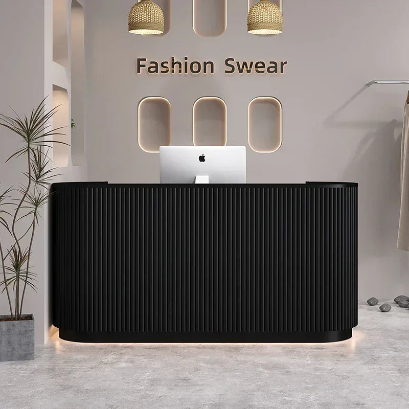 Checkout Shop Reception Office Standing cassiere tavolo Cash Business Counter Store Light Luxury Schreibtisch Furniture