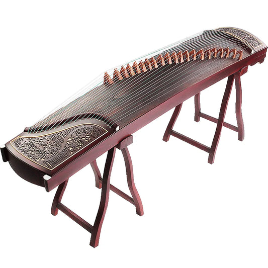 China Guzheng Professional Musical Instruments Zither Digging Inlay String Instruments Guzheng Accessories with Vinger Tape