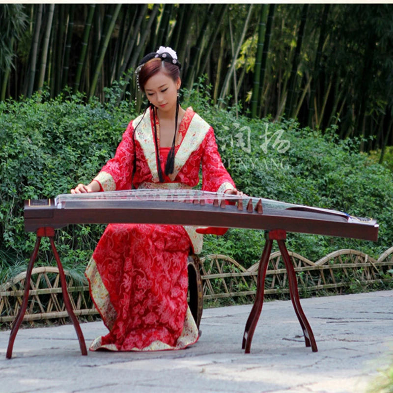 China Guzheng Professional Musical Instruments Zither Digging Inlay String Instruments Guzheng Accessories with Vinger Tape