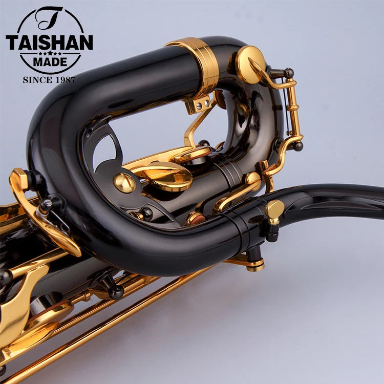 China Professional Black Nickel Baritone Saxophone