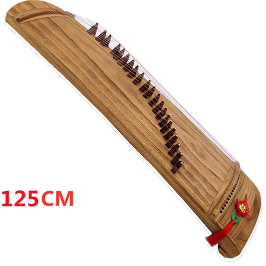 Chinese Guzheng Professional 125cm Dig Small Guzheng 21 strings Mini Music Instrument Zither With Full Accessories