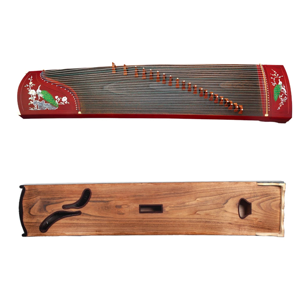 Chinese Rosewood Guzheng Professional Wood Musical Instruments 21 Strings Zheng Zither Cither Sackbut Zithern China Whole SET