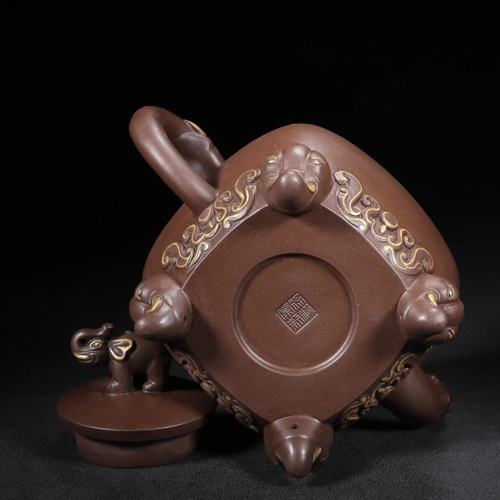 Chinese Yixing Zisha Clay Teapot Wanxiang Update Pot Xu Hantang 580ml