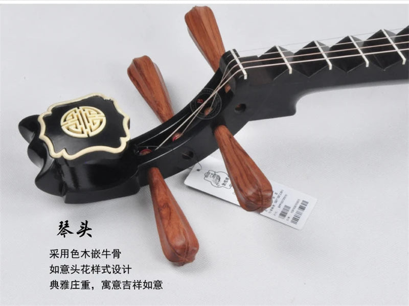 Chinese lute Pipa Dunhuang brand 572 National String Instrument Pi pa Adult playing 102cm pipa platane wood with pipa bag