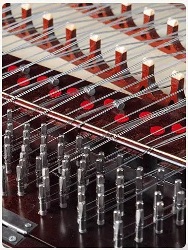 Chinese musical instrument professional mahogany yangqin