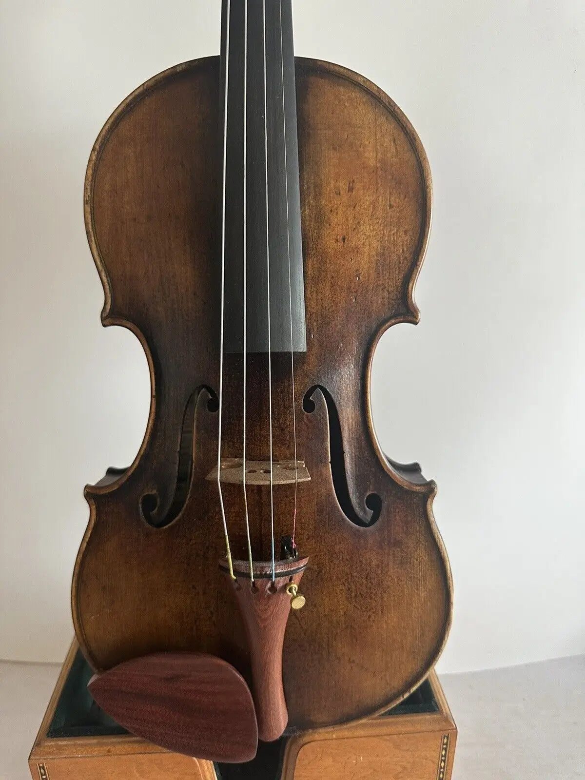 MMOOKA Click to enlarge Professional 4/4 Violin Guarneri Model flamed maple back spruce top handcrafted