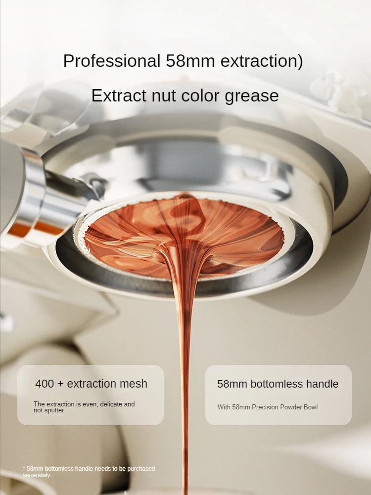 Coffee Machine Italian Full & Semi Automatic Household Cafetière Small Foam Grinding Integrated Smart Coffee Machine