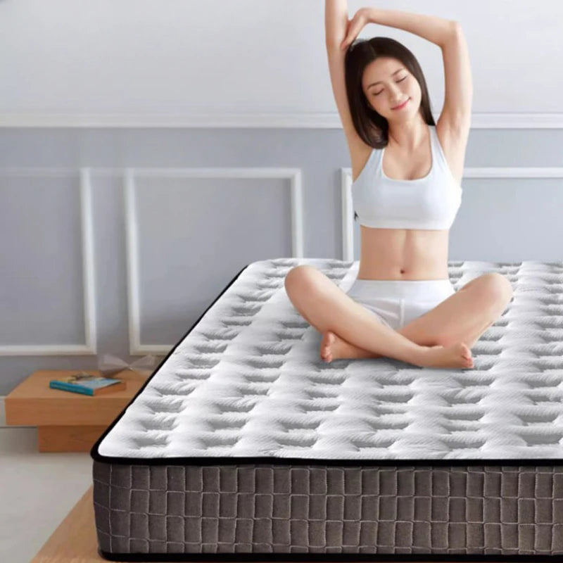 Comfortable Queen Mattresses Latex Spring Roll Sleeping Twin Mattresses Bedroom High Quality Colchon Matrimonial Salon Furniture