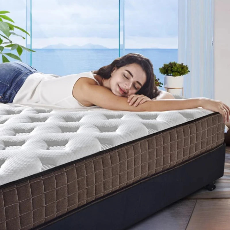 Comfortable Queen Mattresses Latex Spring Roll Sleeping Twin Mattresses Bedroom High Quality Colchon Matrimonial Salon Furniture