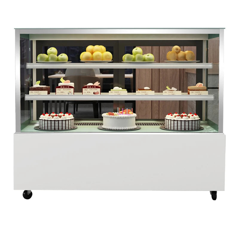Commercial Bakery Shop Cold Cake Pastry and Bread Storage Glass Display Refrigerated Cabinets Price for Sale