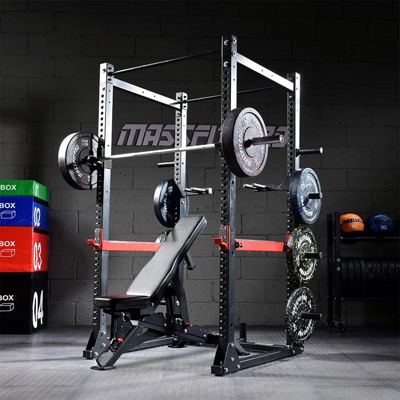 Commercial fitness squat frame, horizontal push frame, frame type training frame, barbell frame, gantry frame, household use