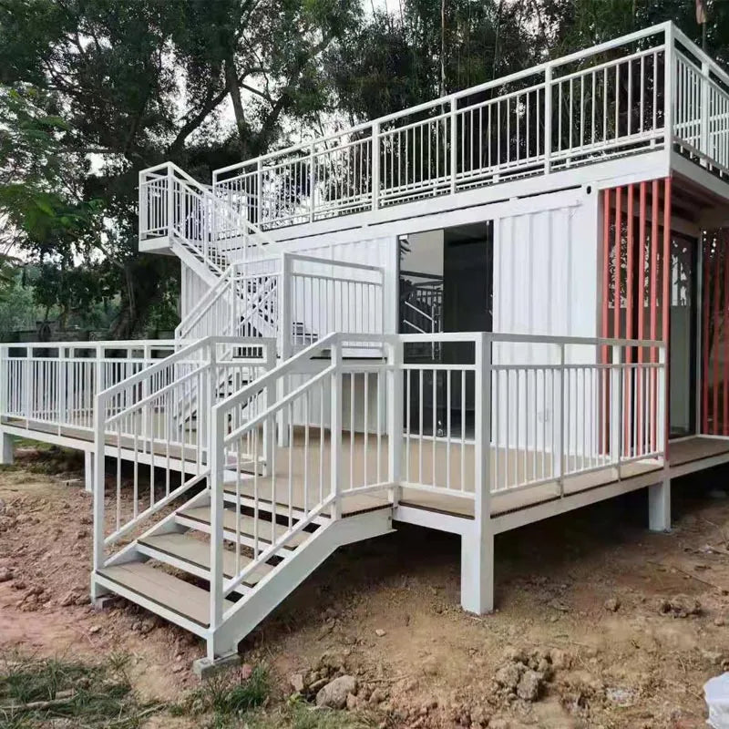 Container mobile house, outdoor small villa, container house, reconstruction of residential metal sheet simple office compound h