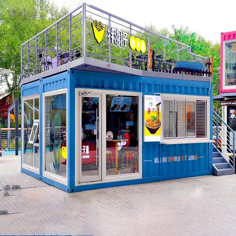 Container shops, commercial streets, coffee shops, pop-up shop restaurants, custom-made movable kiosks and kiosks