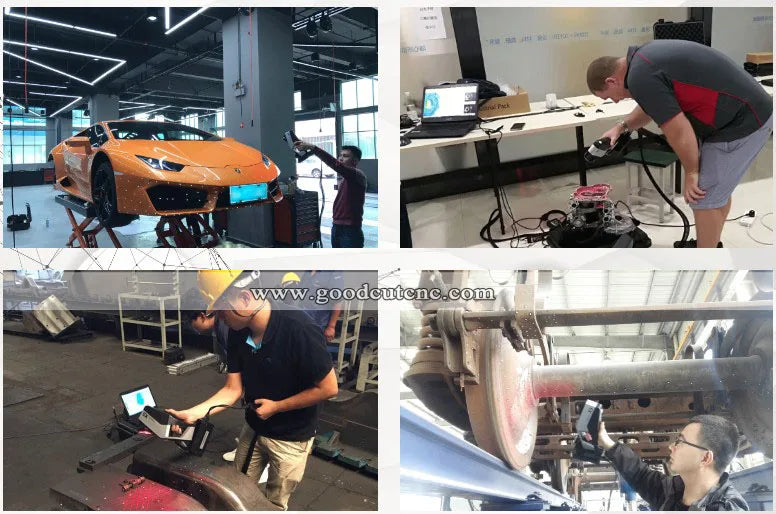Coordinate measuring machine three-dimensional scan data portable 3d scanner laser GoodCut FreeScan X5