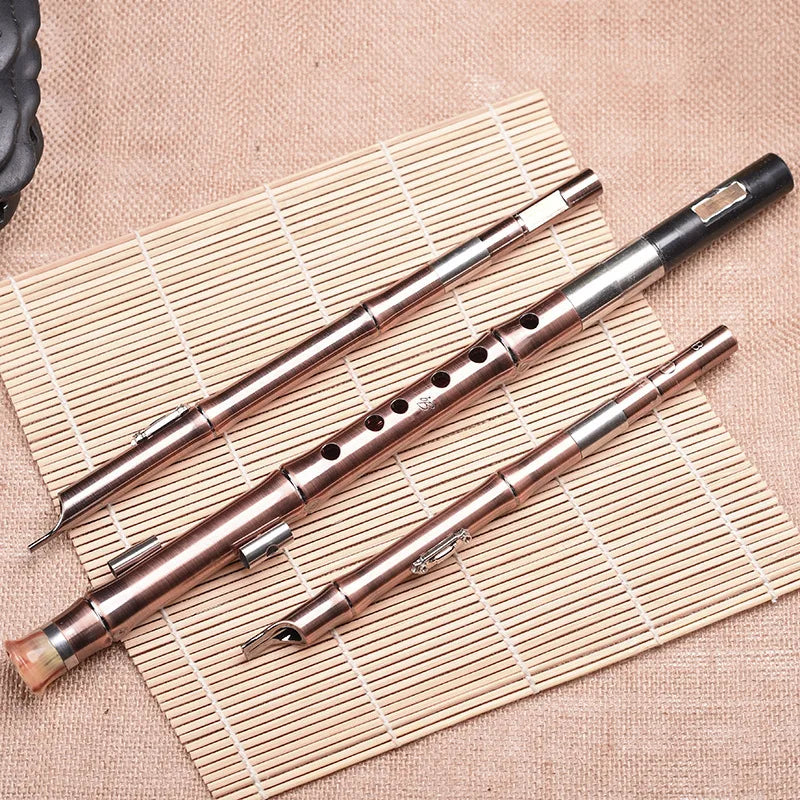 MMOOKA Copper Hulusi wind instruments national musical instruments b-key and C-key
