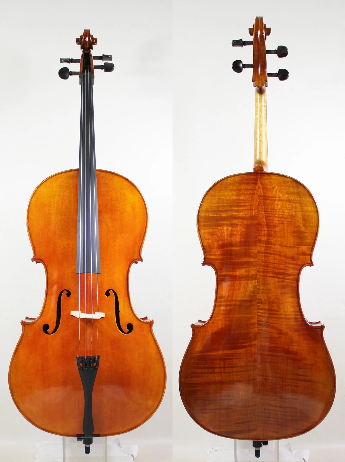 MMOOKA Copy of Pietro Giacomo Rogeri 1710 4/4 Cello "All European Wood" Best Model!Antique Oil Varnish!