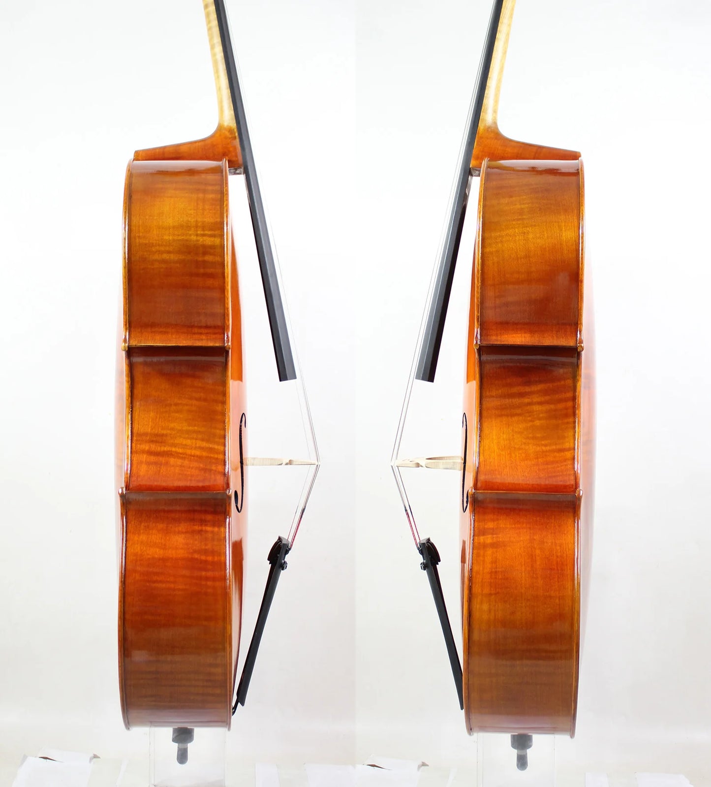 MMOOKA Copy of Pietro Giacomo Rogeri 1710 4/4 Cello "All European Wood" Best Model!Antique Oil Varnish!