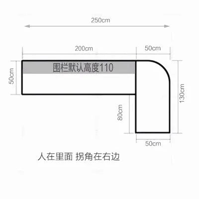 Costume store cashier simple modern milk tea shop beauty salon small shop light luxury counter bar company front desk