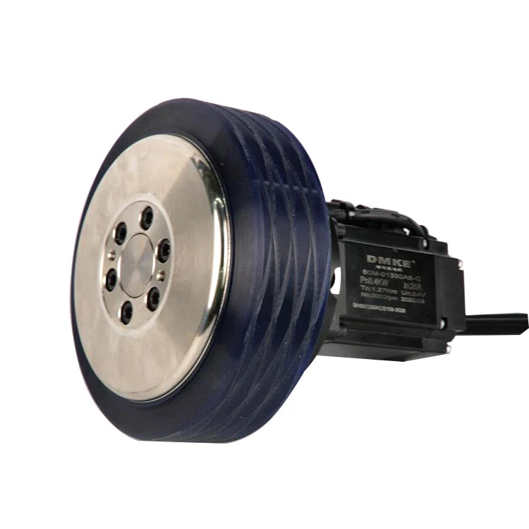 Custom 12V 24V 48V 72V Robot Agv Industrial Electric Wheel Drive Hub Brushless Dc Servo Motor Bldc Planetary Gearbox Drive Wheel