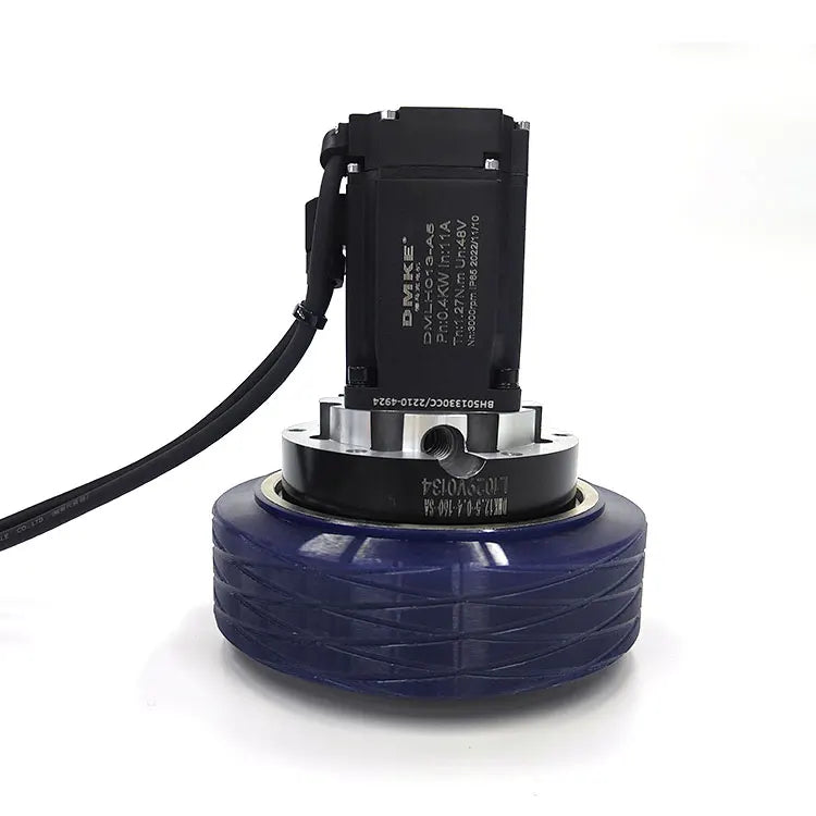 Custom 12V 24V 48V 72V Robot Agv Industrial Electric Wheel Drive Hub Brushless Dc Servo Motor Bldc Planetary Gearbox Drive Wheel