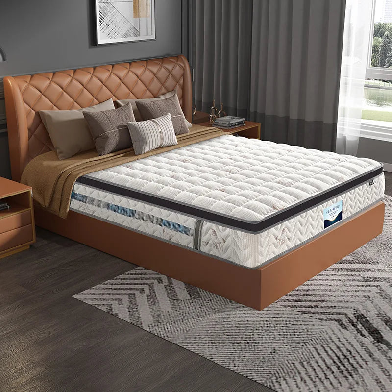 Custom natural latex mattress environmental protection 1.51.8m 3D home bedroom spring mattress double Simmons