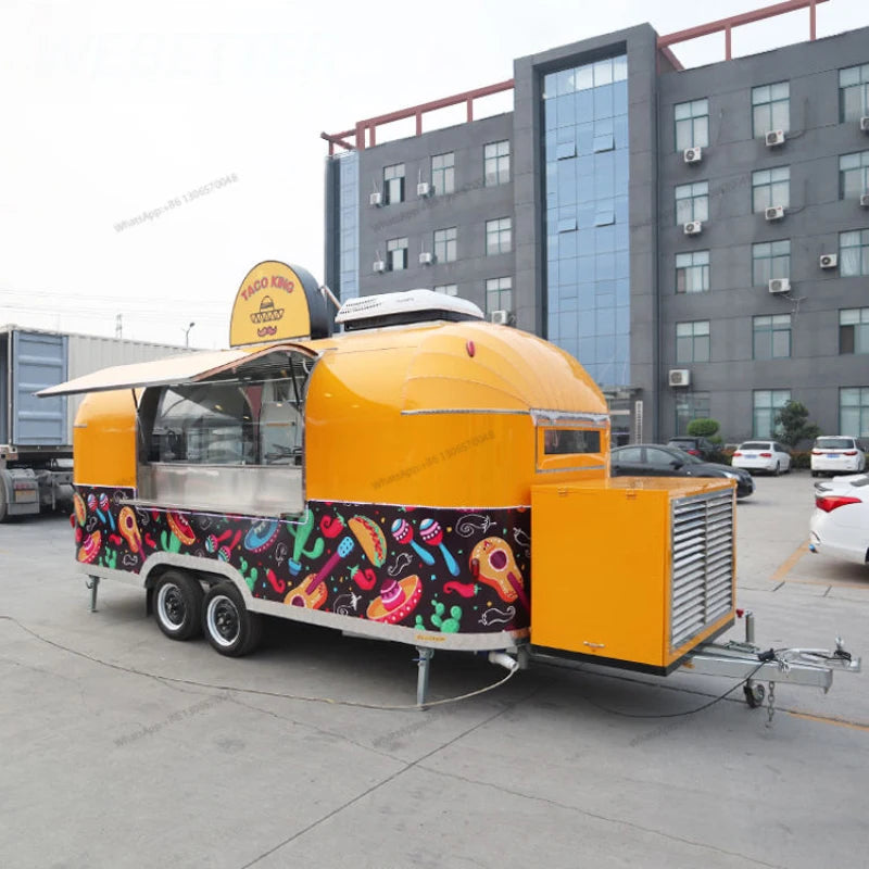 Customized Fashion Outdoor Shop Fast Food Truck