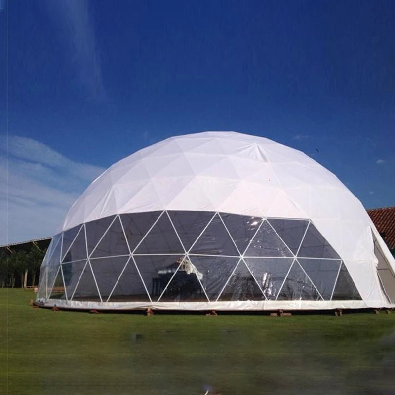 Customized new rainproof hot-galvanized PVC tarpaulin tent outdoor wedding exhibition activities windproof spherical tent
