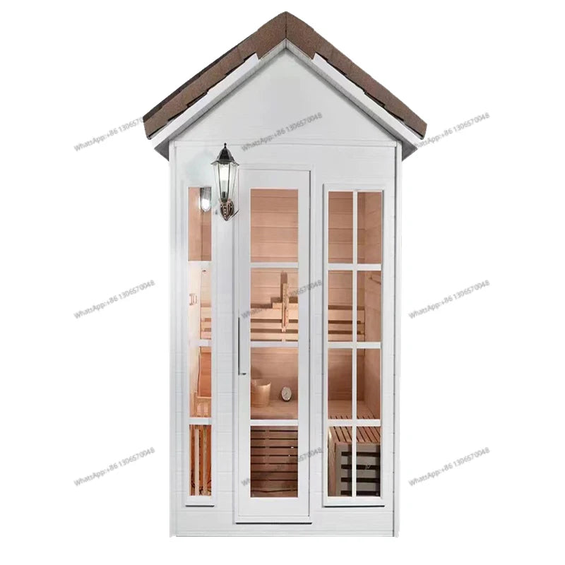 Customized outdoor waterproof sauna room, wet steaming room, customized outdoor rainproof double person single person household
