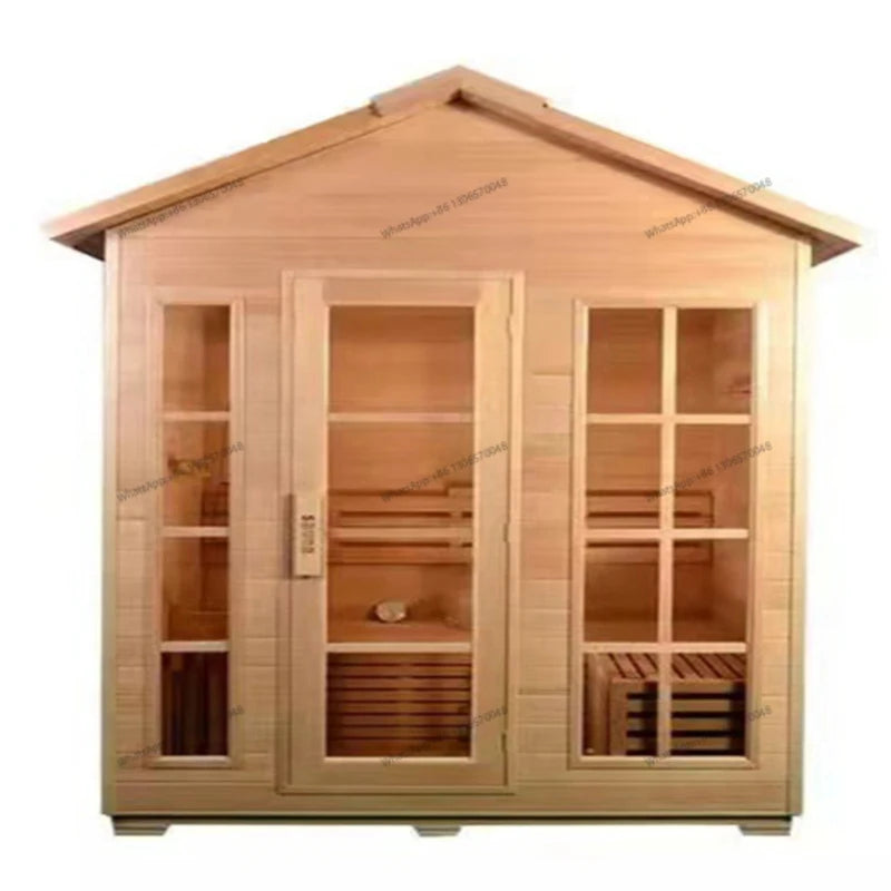 Customized outdoor waterproof sauna room, wet steaming room, customized outdoor rainproof double person single person household