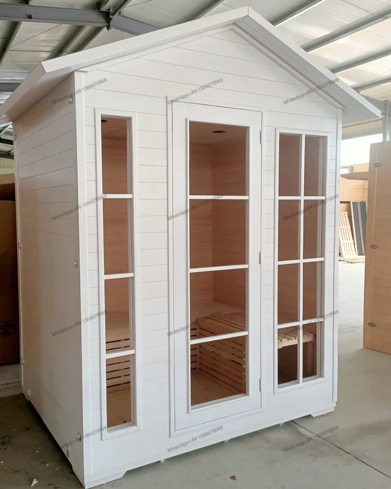 Customized outdoor waterproof sauna room, wet steaming room, customized outdoor rainproof double person single person household