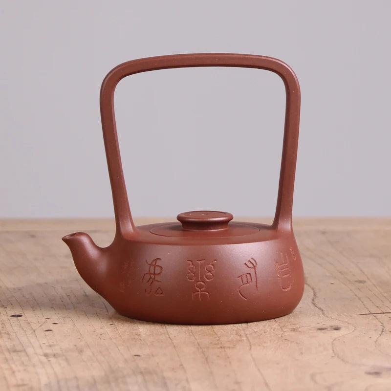 |DE chang, yixing recommended pure manual this le qing girder pot of run of mine ore bottom groove miss wu half handmade
