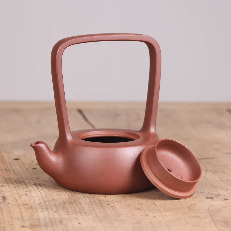 |DE chang, yixing recommended pure manual this le qing girder pot of run of mine ore bottom groove miss wu half handmade