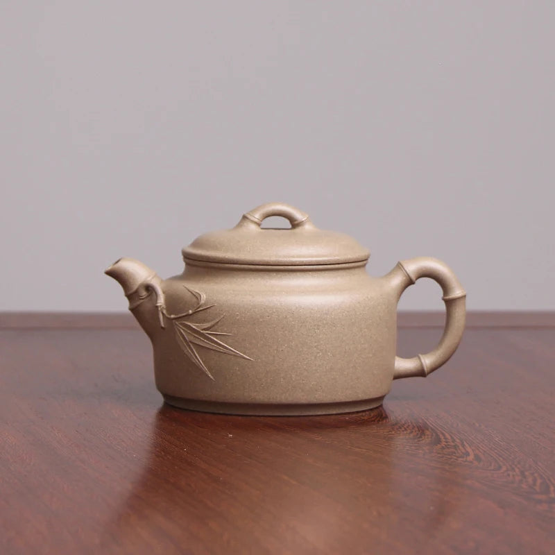 |DE chang, yixing recommended pure manual undressed ore green Duan De clock work miss wu half a handmade pot of countries
