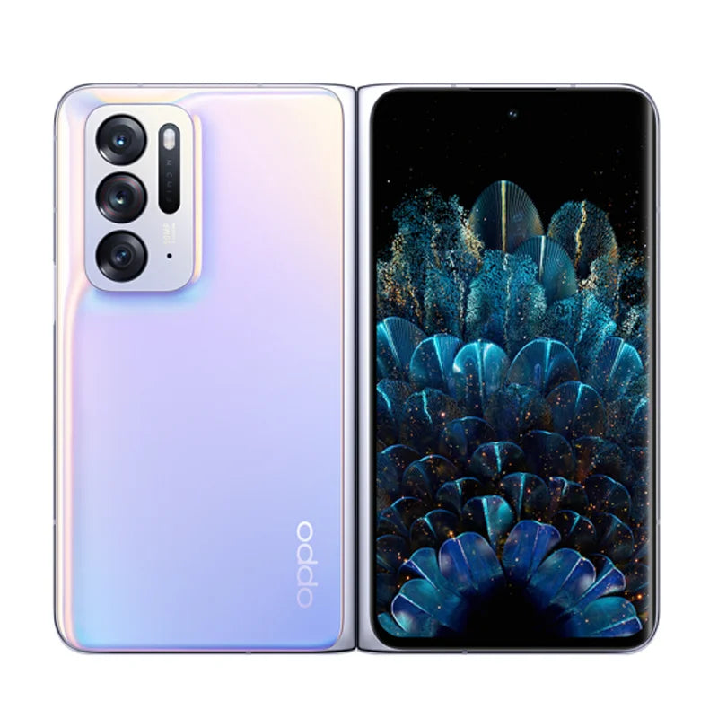 DHL Fast Delivery Oppo Find N 5G Cell Phone 7.1" AMOLED 120HZ Folded Screen 50.0MP+32.0MP Snapdragon 888 Fingerprint 44W Charger