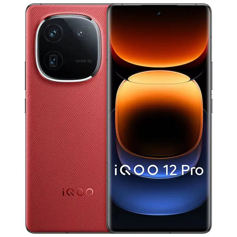 DHL Fast Delivery Vivo Iqoo 12 Cell Phone 5000mAh Battery 120W Super Charge Snapdragon 8 Gen 3 Face ID 64.0MP Camera Fingerprint