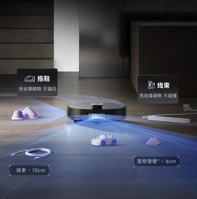 DREAME X50 Sweeping and Mopping Integrated Automatic Sweeping Robot Bionic Mechanical Foot Cleaning Series Home Vacuum Cleaners