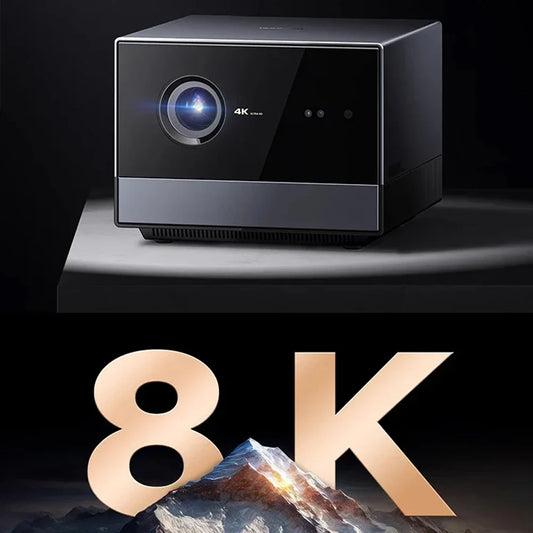 Dangbei F6 DLP 4K Projector HiSilicon Chip With 8K Decode 240HZ Full Color 4LED Light Source 1800 CVIA Lumens Home Theater 3D TV