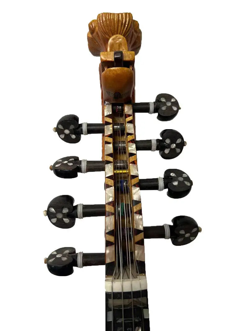 MMOOKA Deluxe 4*4 strings Hardanger Norwegian fiddle 4/4 violin of professional concert