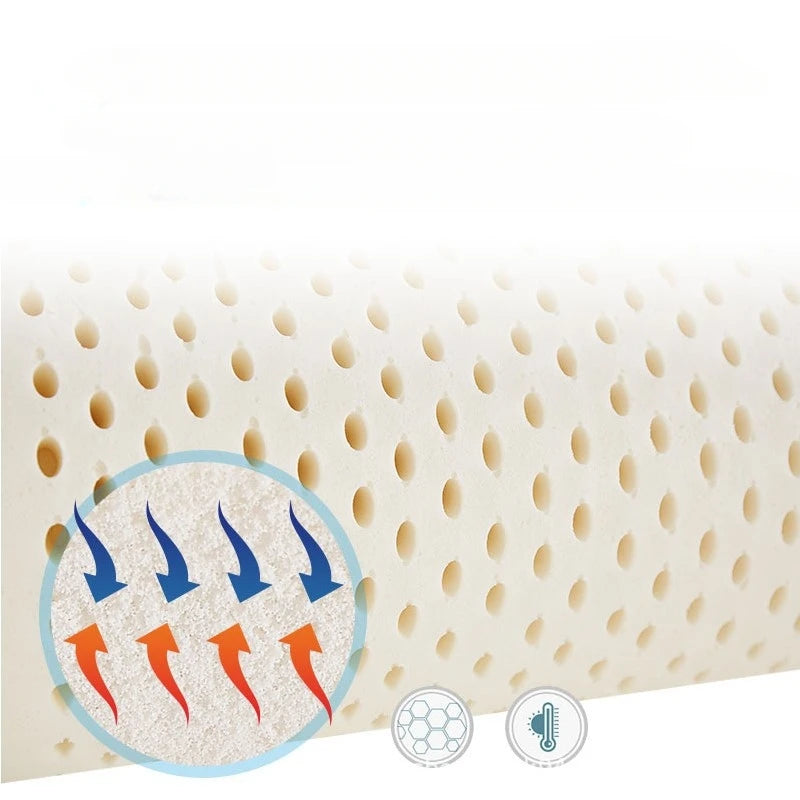 Design Luxury Latex Mattress Natural Latex Foldable Rebound Thiland Mats with Cotton Cover Camas Y Muebles Living Room Furniture