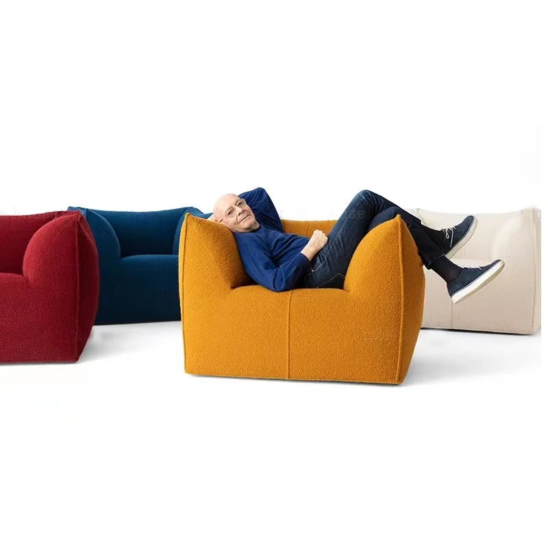 Designer's creative modern single person ins lazy sofa living room leisure chair retro