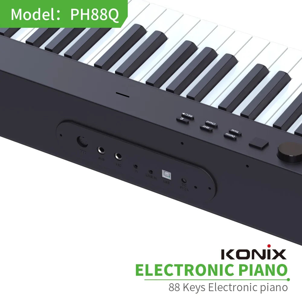 Digital Piano 88 Weighted Keys Keyboards Music Electronic Piano Musical Instruments Hammer Action Piano