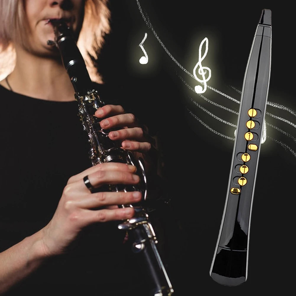 Digital Wind Instrument Mini Saxophone Rechargeable Electronic Wind Instrument Electric Blowpipe Built-in Speaker Suona 94 Tones